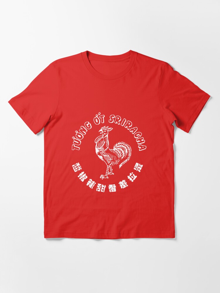 Psicologicamente Hubert Hudson Línea de visión Camiseta «Sriracha» de boothy | Redbubble