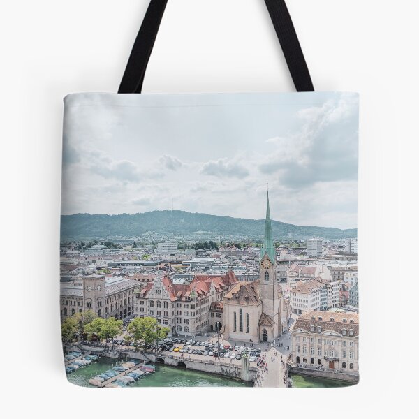Item preview, Zurich Old Town from Grossmunster Church, Zurich, Switzerland #2 designed and sold by ywphotos.