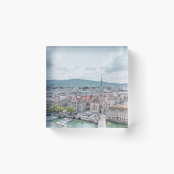 Item preview, Zurich Old Town from Grossmunster Church, Zurich, Switzerland #2 designed and sold by ywphotos.