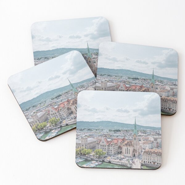 Item preview, Zurich Old Town from Grossmunster Church, Zurich, Switzerland #2 designed and sold by ywphotos.