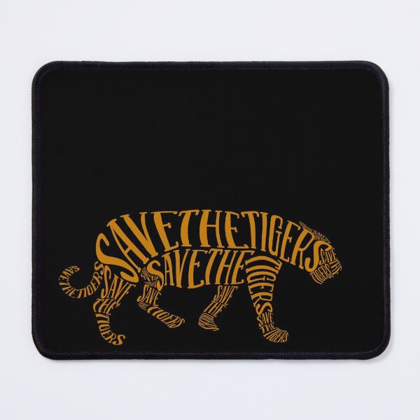Item preview, Save The Tigers Typography designed and sold by DottirMcQueen.