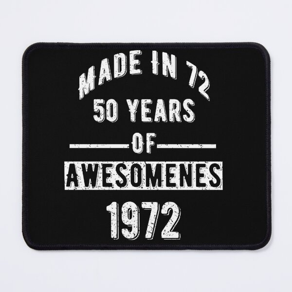 Item preview, Made In 72 50 Years Of Awesomeness 1972 Birthday Vintage designed and sold by SenYou.