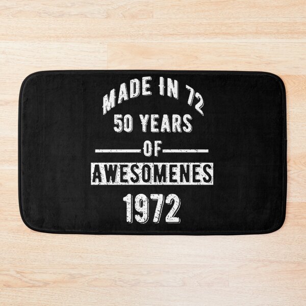 Item preview, Made In 72 50 Years Of Awesomeness 1972 Birthday Vintage designed and sold by SenYou.