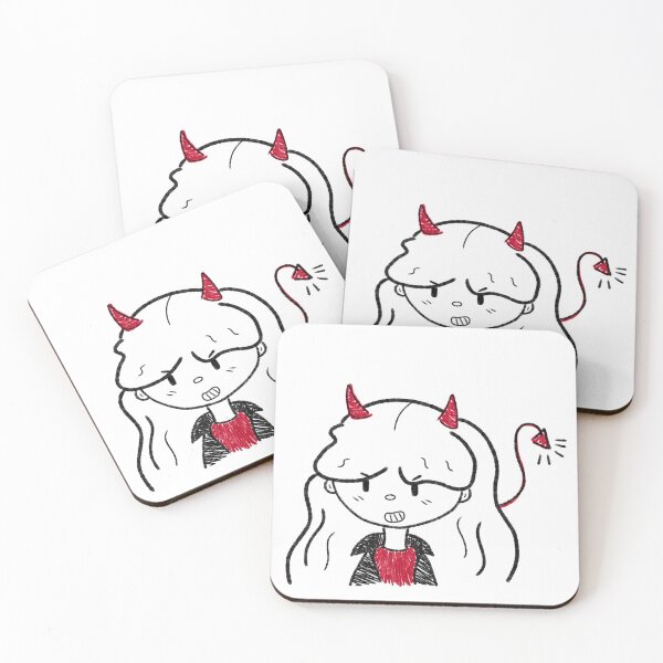 Item preview, Devil girl simples ilustration designed and sold by LuanaMuller.