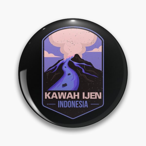 Item preview, Kawah Ijen Jawa Timur Volcano Erupted East Java Indonesia designed and sold by TravelHappiness.