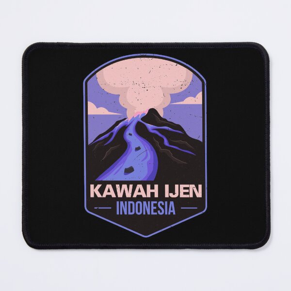 Item preview, Kawah Ijen Jawa Timur Volcano Erupted East Java Indonesia designed and sold by TravelHappiness.