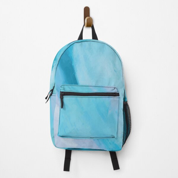 Item preview, Light blue colored Brush strokes abstract designed and sold by Abbara.