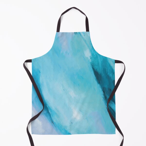 Item preview, Light blue colored Brush strokes abstract  designed and sold by Abbara.