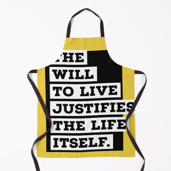 Item preview, THE WILL TO LIVE JUSTIFIES THE LIFE ITSELF. designed and sold by ArtiLand.