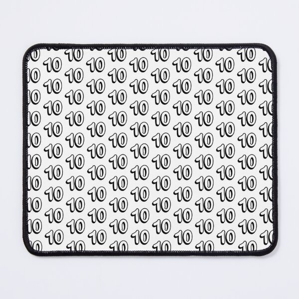 Item preview, Balloon numbers - Number 10 - Fancy Number 10 - Sports numbers designed and sold by TheWrightLife.