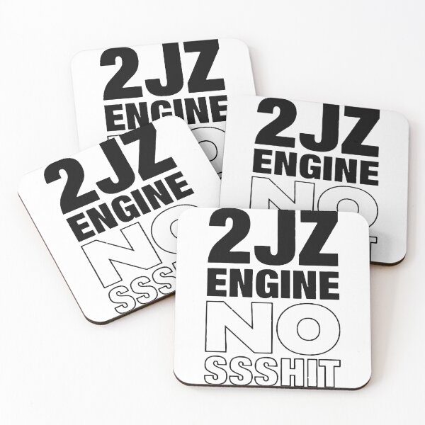 Item preview, 2JZ Engine No Shit Funny Engine Cylinder Shaft All Motor Funny Engine Car Design Happy Apparel Essential Inspiration Joy Mood Funny designed and sold by DesignByHeartUK.