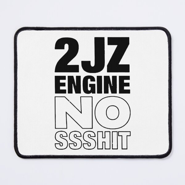 Item preview, 2JZ Engine No Shit Funny Engine Cylinder Shaft All Motor Funny Engine Car Design Happy Apparel Essential Inspiration Joy Mood Funny designed and sold by DesignByHeartUK.