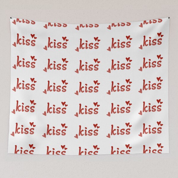 Aperçu de l'œuvre Emote coeurs baiser créée et vendue par artcake.