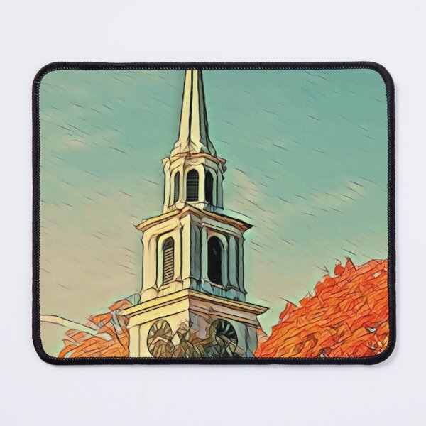 Item preview, The Town Church Tower designed and sold by Fenay Designs.