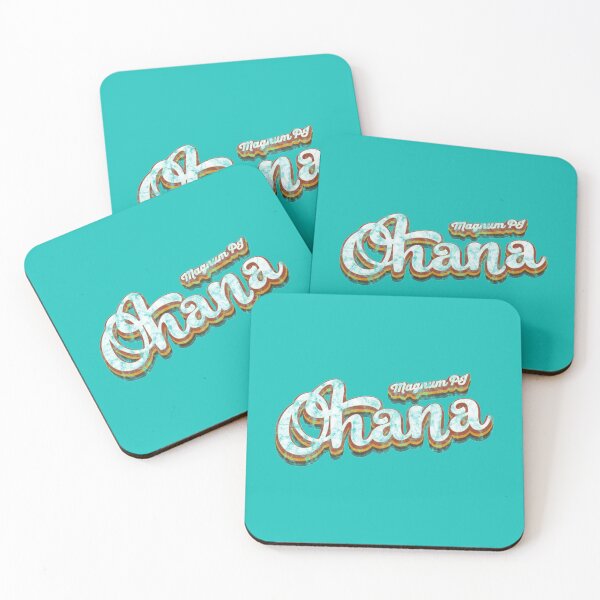 Item preview, Rebooted Magnum PI _quot_Ohana_quot_ Aged Text Design    designed and sold by Alkantara80.