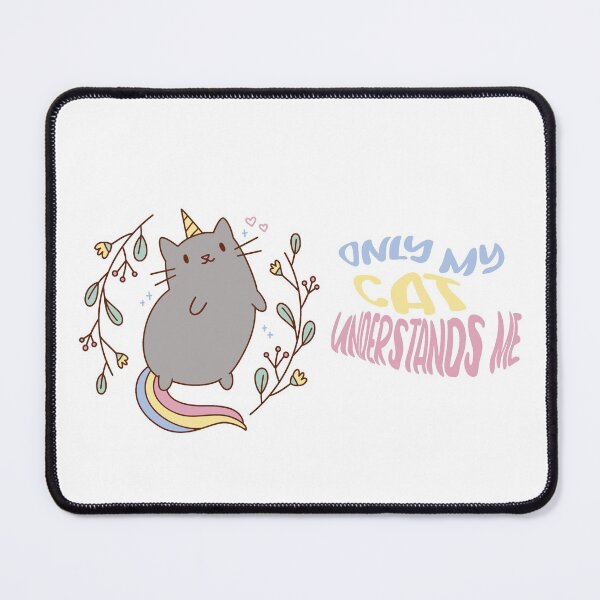 Item preview, Only My Cat Understands Me designed and sold by ArteSilenziosa.