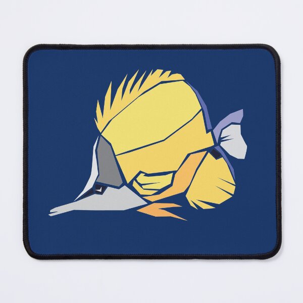 Item preview, Tropical Fish - Longnose Butterflyfish coral reef menagerie designed and sold by petloverswag.
