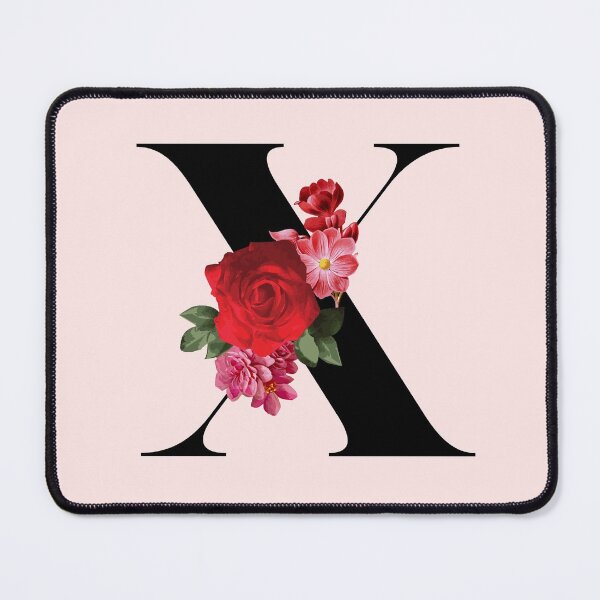 Item preview, Floral Letter X | English Alphabet Series designed and sold by BYNANA80.