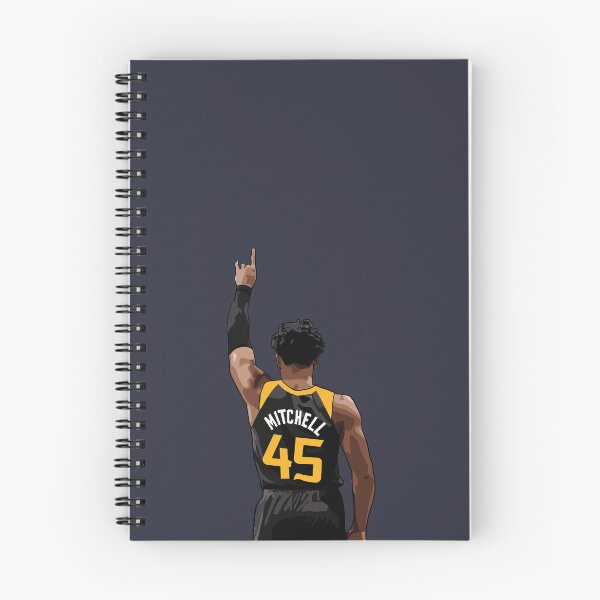 Item preview, Donovan Mitchell Vector Back Black Qiangy designed and sold by qiangdade.