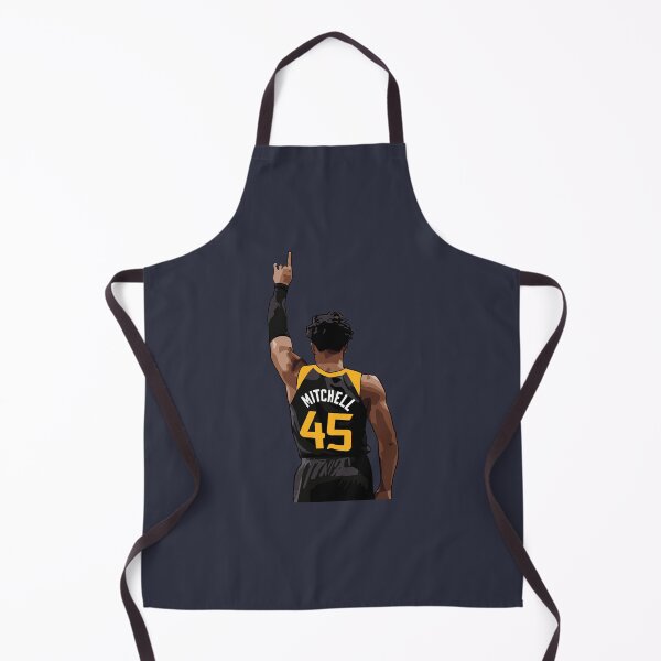 Item preview, Donovan Mitchell Vector Back Black Qiangy designed and sold by qiangdade.