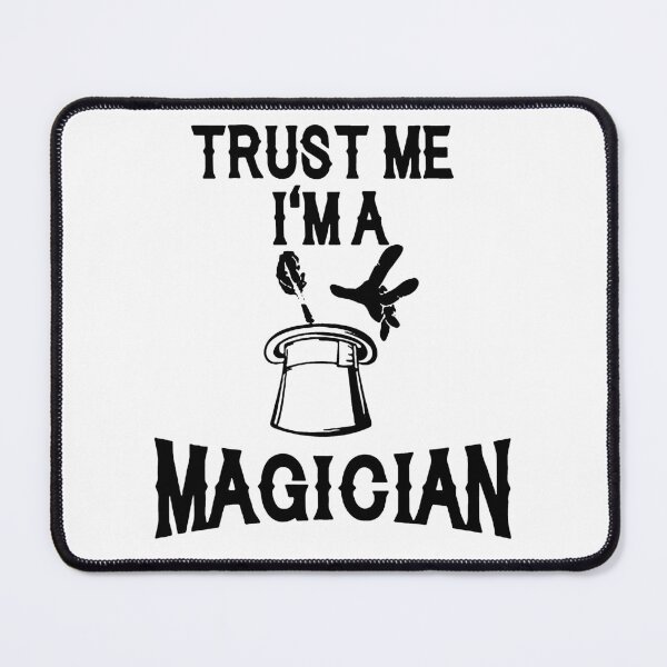 Item preview, Trust me i am a magician love magic witches witch Black Cat With Knife Gift Premium Art Apparel Essential Funny Cat Halloween designed and sold by DesignByHeartUK.