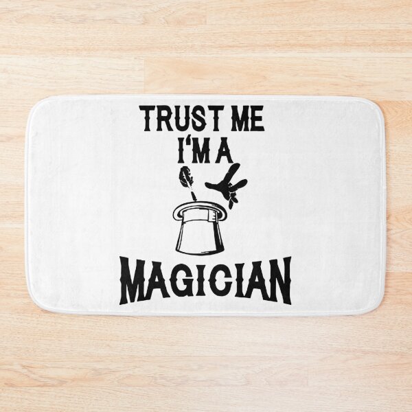 Item preview, Trust me i am a magician love magic witches witch Black Cat With Knife Gift Premium Art Apparel Essential Funny Cat Halloween designed and sold by DesignByHeartUK.