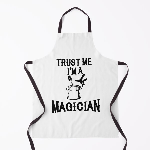 Item preview, Trust me i am a magician love magic witches witch Black Cat With Knife Gift Premium Art Apparel Essential Funny Cat Halloween designed and sold by DesignByHeartUK.