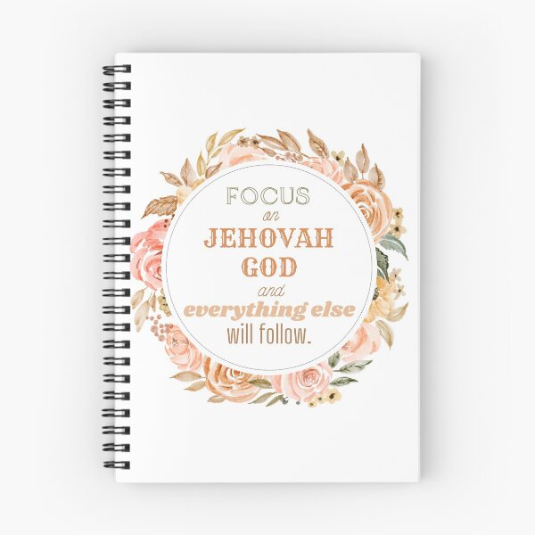 Item preview, Focus on Jehovah God & everything else will follow. designed and sold by Endenberry Designs.
