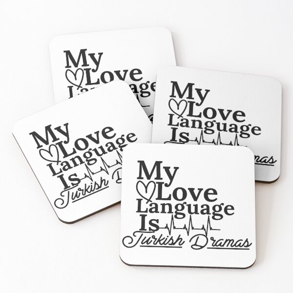 Item preview, My Love Language Is Turkish Dramas designed and sold by Edenjodie.