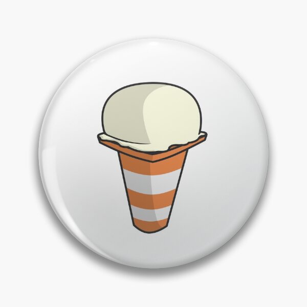 Item preview, Ice Cream In a Traffic Cone Cartoon designed and sold by TitanWear.