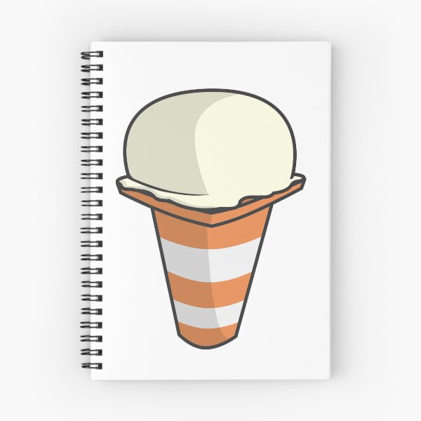 Item preview, Ice Cream In a Traffic Cone Cartoon designed and sold by TitanWear.