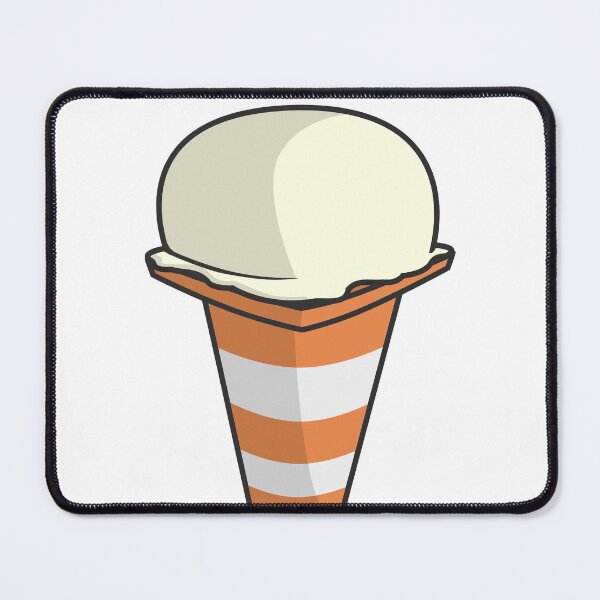 Item preview, Ice Cream In a Traffic Cone Cartoon designed and sold by TitanWear.