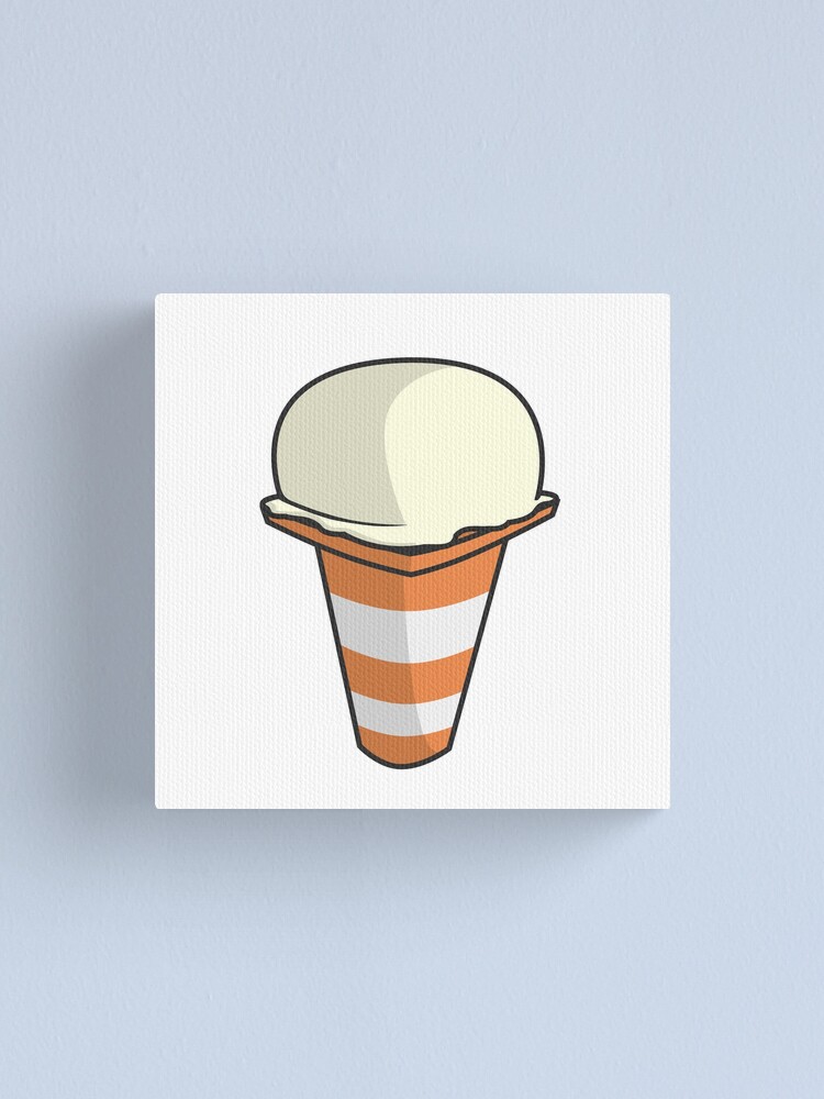 Lienzo «Helado en un cono de tráfico de dibujos animados» de TitanWear | Redbubble Lienzo «Helado en un cono de tráfico de dibujos animados» de TitanWear | Redbubble