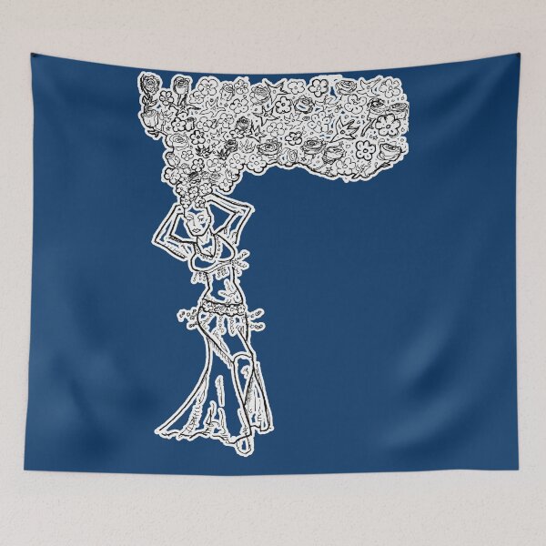 Item preview, Flower Brain Belly Dancer designed and sold by Starbelly208.