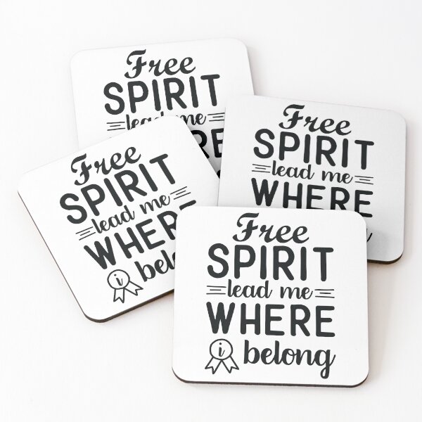 Item preview, FREE SPIRIT LEAD ME HEAR WHERE I BELONG designed and sold by GamaArtDesign.