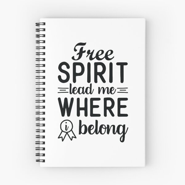 Item preview, FREE SPIRIT LEAD ME HEAR WHERE I BELONG designed and sold by GamaArtDesign.