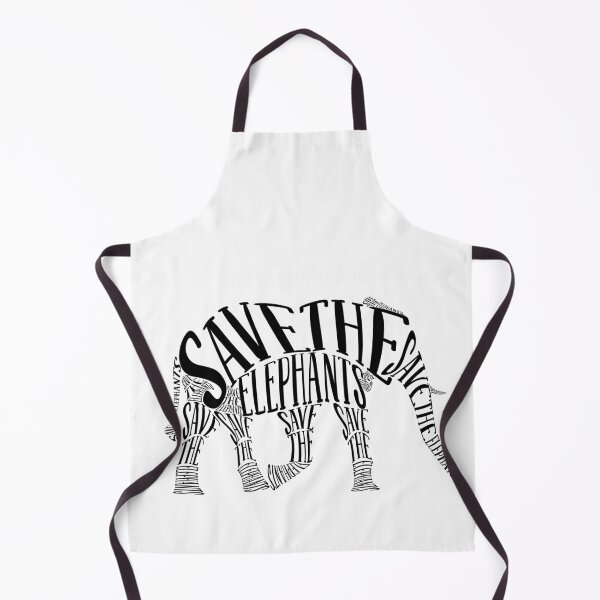 Item preview, Save The Elephants Typography designed and sold by DottirMcQueen.