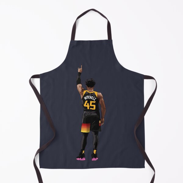 Item preview, Donovan Mitchell Vector Back Black Qiangy designed and sold by qiangdade.