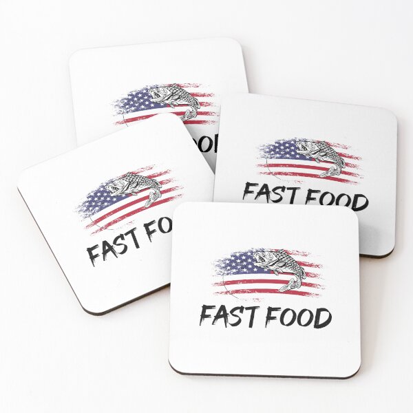 Item preview, Fast Food fishing Hunting T-Shirt Funny Gift for Hunters designed and sold by teesBYAlioui.