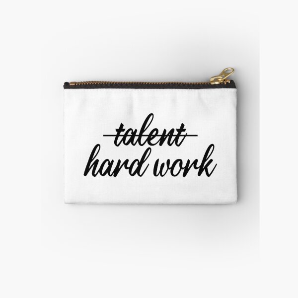 Item preview, It's not talent, it's hard work (Cursive) designed and sold by eddsi.