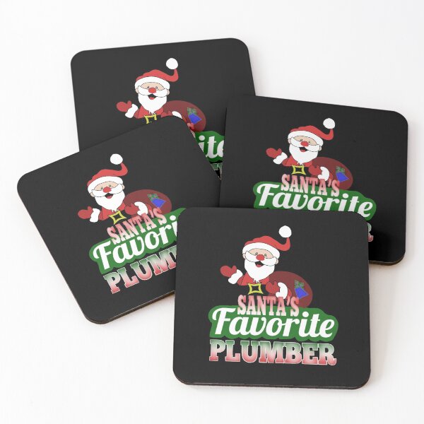 Item preview, Santas Favorite Plumber designed and sold by Life Is Beautiful.