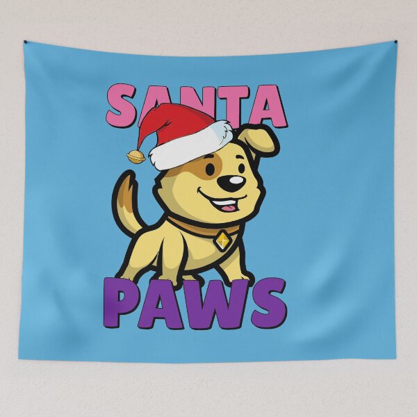 Item preview, Santa Paws designed and sold by HolidayGems.