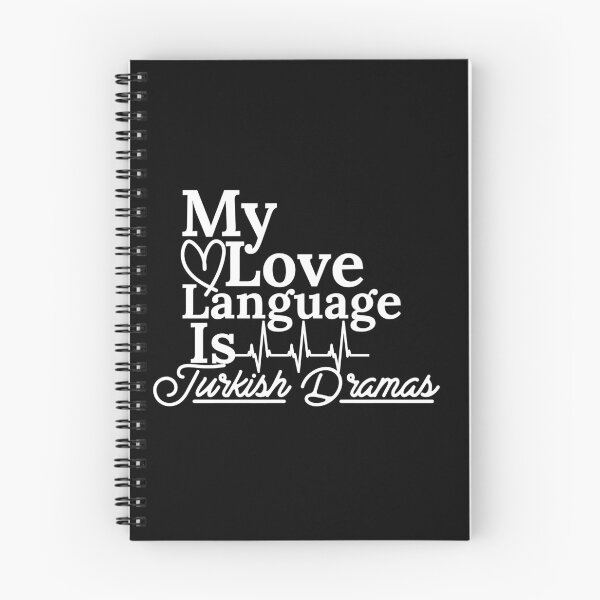 Item preview, My Love Language Is Turkish Dramas designed and sold by Edenjodie.