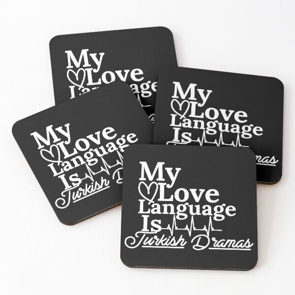 Item preview, My Love Language Is Turkish Dramas designed and sold by Edenjodie.