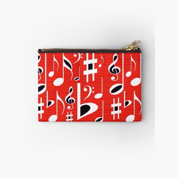 Item preview, Music Notes Red Retro Design designed and sold by SillaHoekstra.