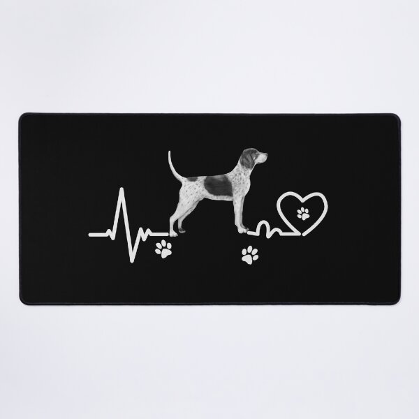 Item preview, Bluetick Coonhound Dog Heartbeat designed and sold by Boum04.