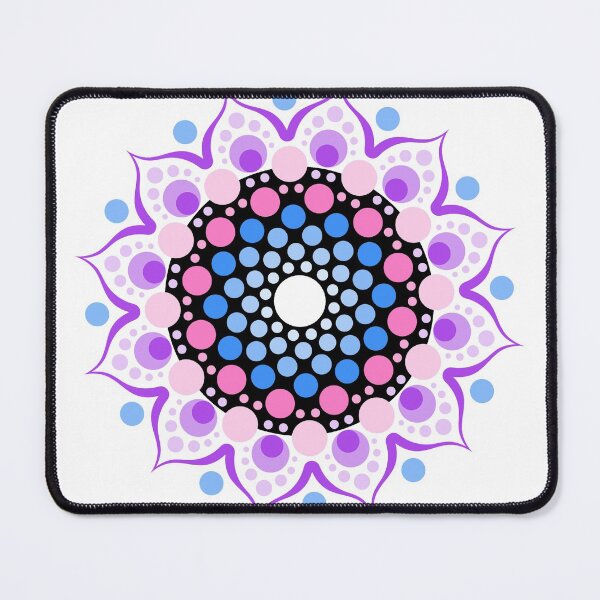 Item preview, "Inspiration" dot mandala designed and sold by ColorDropsM.