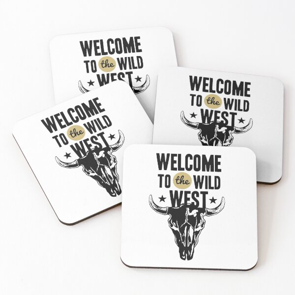 Item preview, Welcome to the wild west, skull, skeleton, the bull, buffalo designed and sold by Elshan Ilyasov.