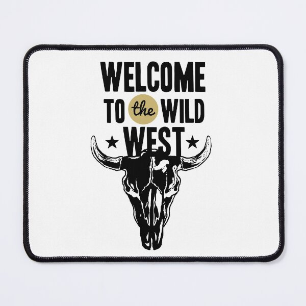Item preview, Welcome to the wild west, skull, skeleton, the bull, buffalo designed and sold by Elshan Ilyasov.