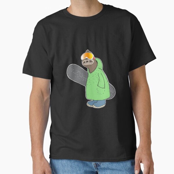 Item preview,  Snowboarding Sloth designed and sold by Chiretto.
